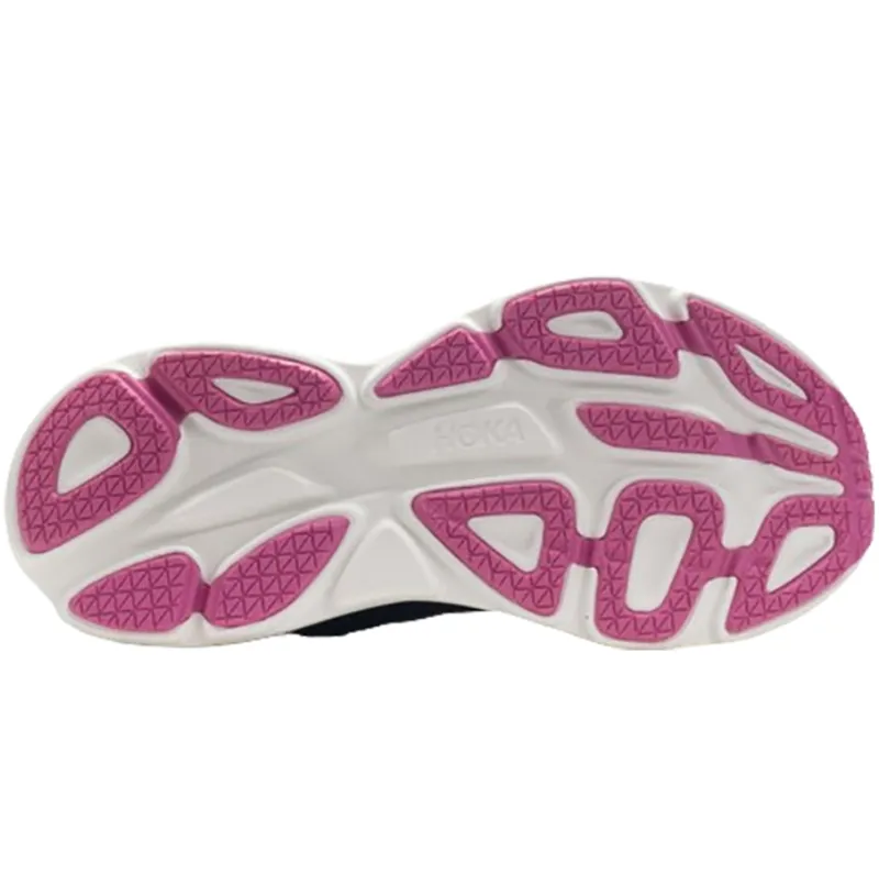 Hoka One One Men's Bondi 8 Running Shoes Black/Citrus Glow-5